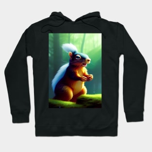 SQUIRREL LAUGHING AT A JOKE Hoodie